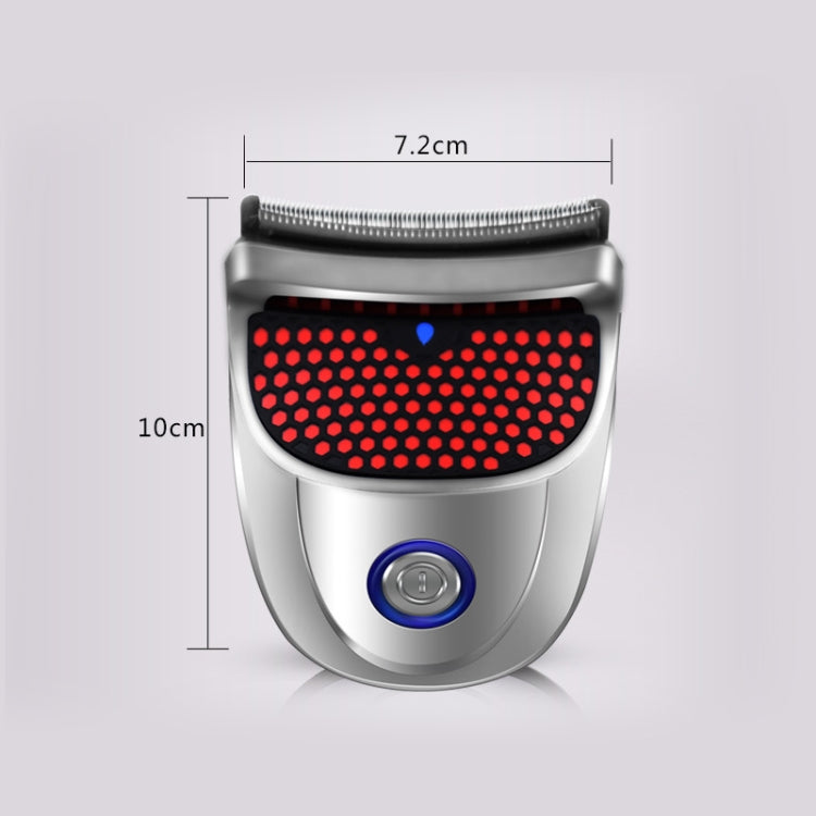 HJ-2018 Men Electric Shaver Fader Self-help Hair Clipper with Wai Cloth + Sponge + Spare Cutter Head, Standard Version, CN Plug, with Wai Cloth + Sponge + Spare Cutter Head
