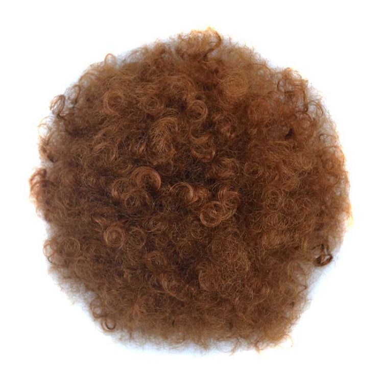 European and American Black People Explosion Head Fluffy Curl Hair Net Wig