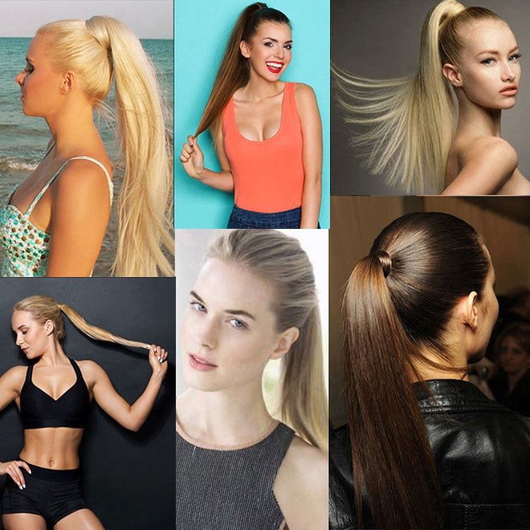 27M613# Invisible Seamless Bandage-style  Wig Long Straight Hair Wig Ponytail, 27M613#