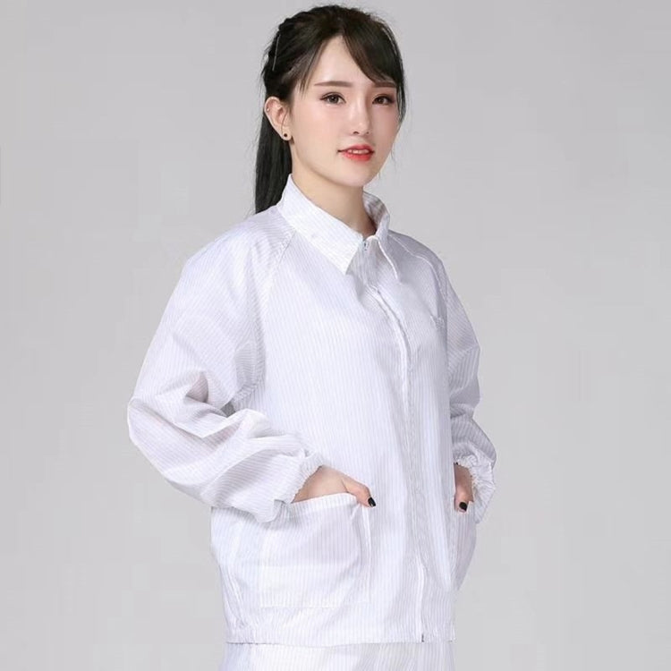 Antistatic Top Short Dust-free Jacket Lapel Overalls,Size:XXXXXL, Size:XXXXXL