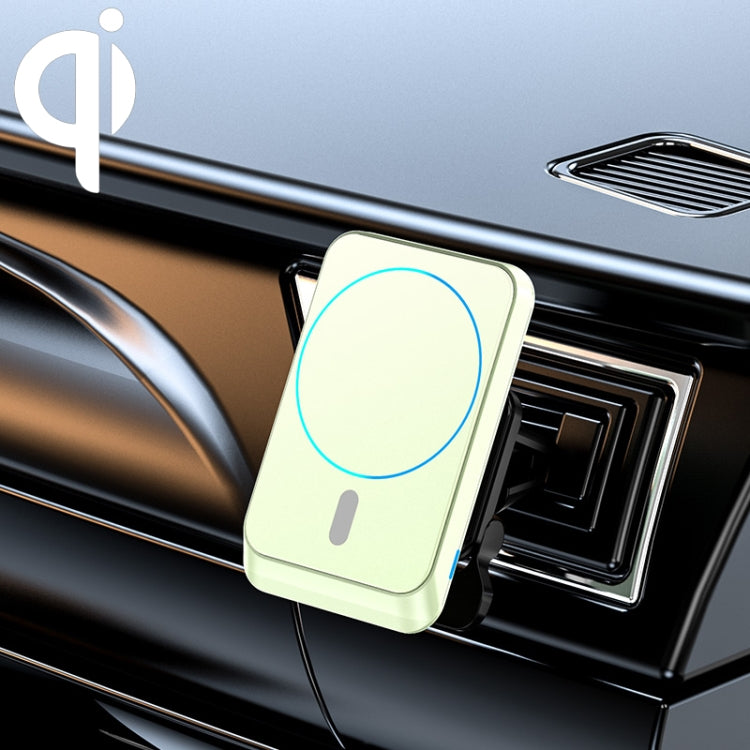 JJT-969 15W Max Output Magnetic Car Air Outlet Bracket Wireless Charger, JJT-969