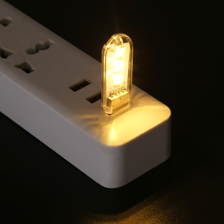 3 LEDs 5730 SMD USB LED Book Light Portable Night Lamp, 3 LEDs