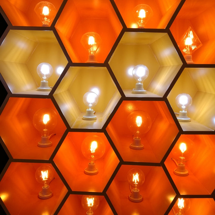 G95 E27 4W 4 LEDs 450 LM 3000K Retro Dimming LED Filament Light Bulb Energy Saving Light, AC 220V, G95 4W Warm White