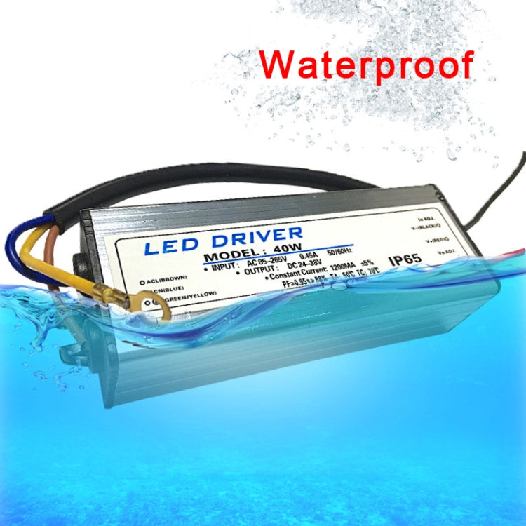100W LED Driver Adapter AC 85-265V to DC 24-38V IP65 Waterproof, 100W