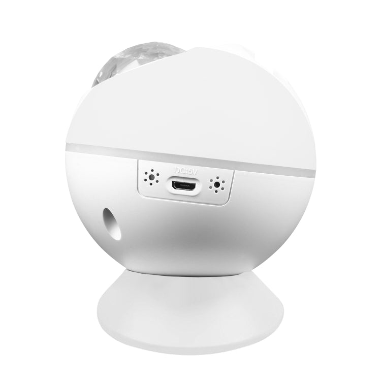 5W Micro USB Power Supply Remote Control Starry Sky Laser Projection Lamp LED Atmosphere Night Light with Magnetic Base, 5W Micro USB