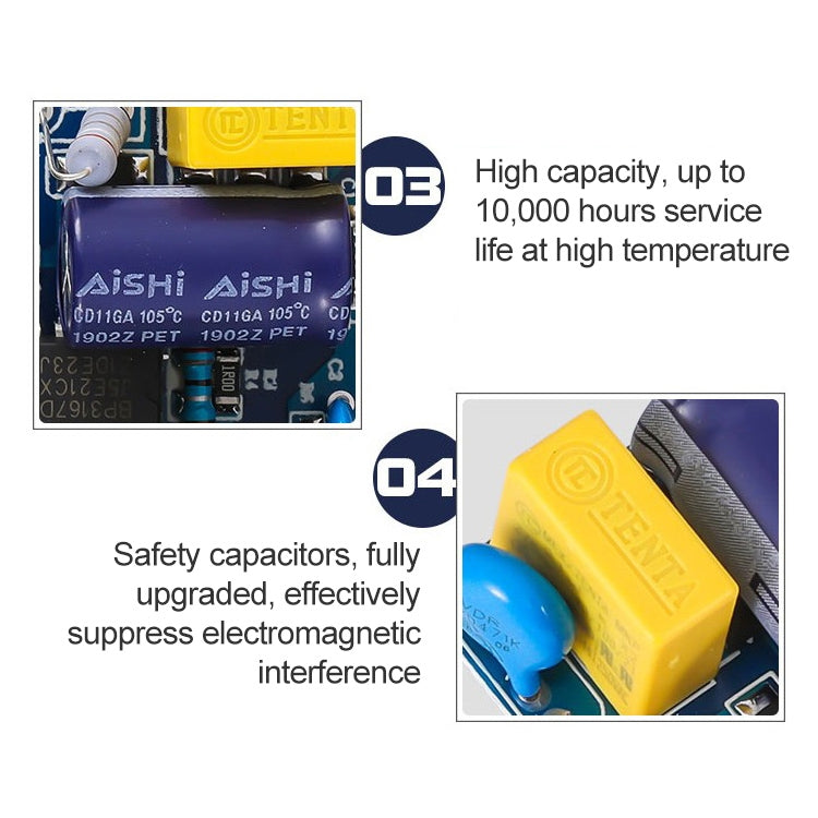 12-18W LED Driver Adapter Isolated Power Supply AC 85-265V to DC 36-65V, 12-18W