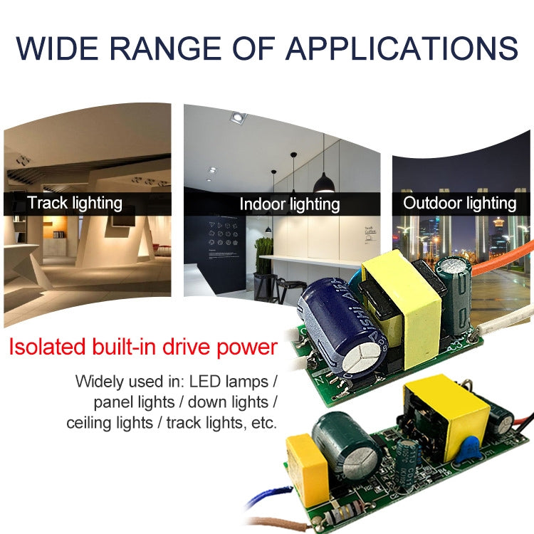 20W LED Driver Adapter Isolated Power Supply AC 85-265V to DC 24-42V, 20W
