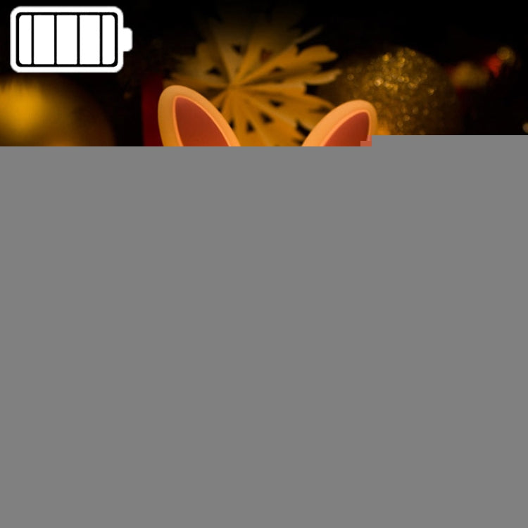Creative Battery Powered LED Decoration Lamp Novelty Gift, Smile Pink Rabbit/Battery-Powered, Smile Blue Rabbit/Battery-Powered, Happy Pink Rabbit/Battery-Powered, Happy Blue Rabbit/Battery-Powered