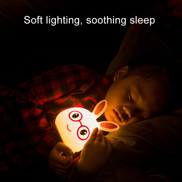 Creative Battery Powered LED Decoration Lamp Novelty Gift, Smile Blue Rabbit/Battery-Powered, Smile Pink Rabbit/Battery-Powered, Happy Pink Rabbit/Battery-Powered, Happy Blue Rabbit/Battery-Powered