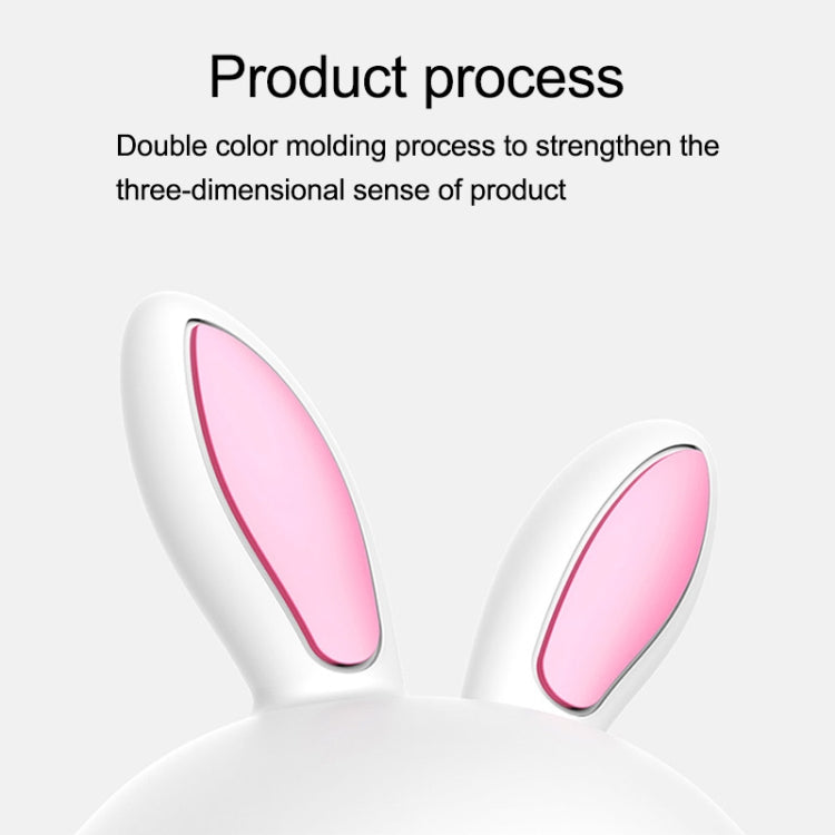 Creative Battery Powered LED Decoration Lamp Novelty Gift, Smile Blue Rabbit/Battery-Powered, Smile Pink Rabbit/Battery-Powered, Happy Pink Rabbit/Battery-Powered, Happy Blue Rabbit/Battery-Powered