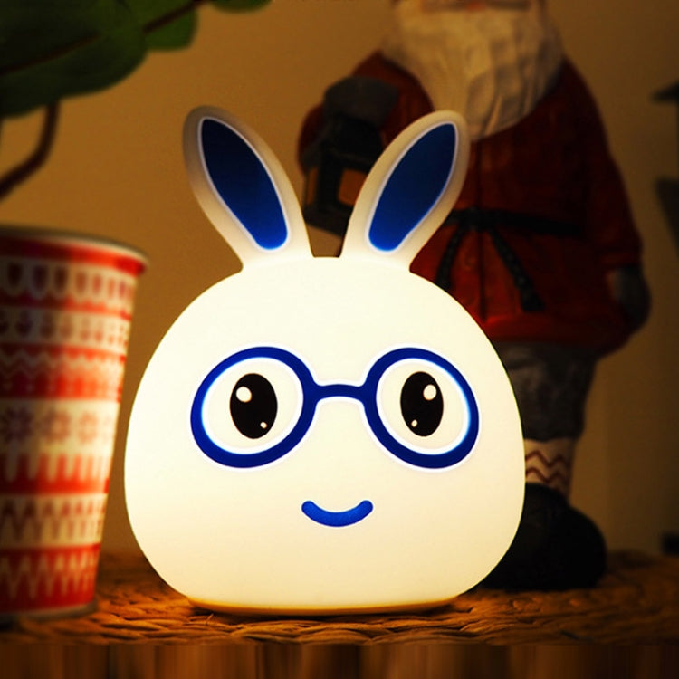 Creative Battery Powered LED Decoration Lamp Novelty Gift, Smile Blue Rabbit/Battery-Powered, Smile Pink Rabbit/Battery-Powered, Happy Pink Rabbit/Battery-Powered, Happy Blue Rabbit/Battery-Powered