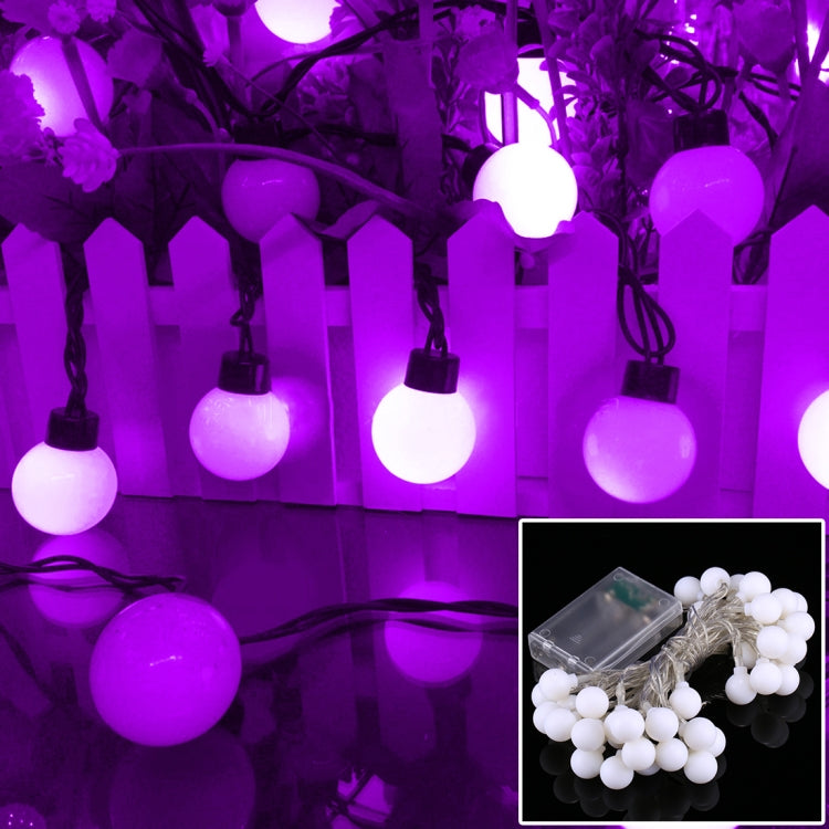 40 LEDs 3 x AA Batteries Powered String Light with 3-Modes, DC 4.5V, 4m Blue Light, 4m Colorful Light, 4m Green Light, 4m Purple Light, 4m White Light, 4m Warm White