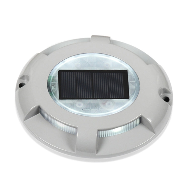 LED High Pressure Resistant Solar Powered Embedded Ground Lamp IP65 Waterproof Outdoor Garden Lawn Lamp, Warm Light 3000K, Warm Light 3000K