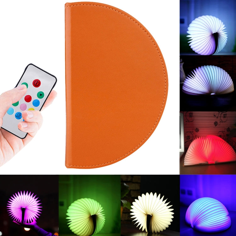Creative Portable USB Charging Semicircle Night Light with Remote Control, Semicircle (Blue), Semicircle (Brown)