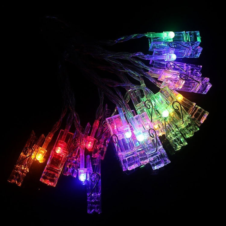 50 LEDs 3 x AA Batteries Box Chains Lamp Decorative Light for Home Hanging Pictures, DIY Party, Wedding, Christmas Decoration, 5m
