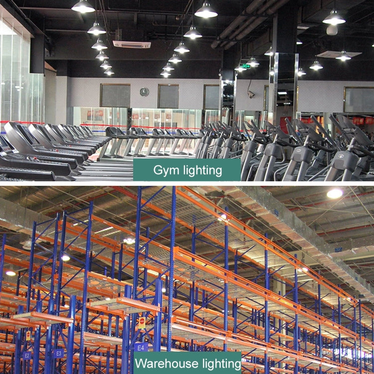 120W Warehouse Workshop Factory LED Mining Lamp Explosion-proof Light, with 50cm Hanging Rod Upgrade Version, 120W, Upgrade Version