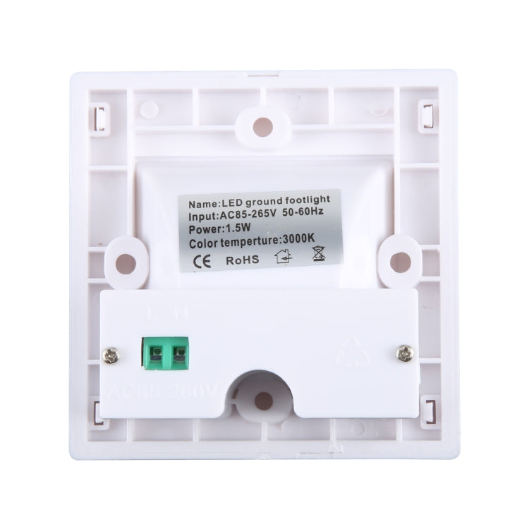 Square Wall Light Lamp for Stairs Step Corner, AC 85-265V