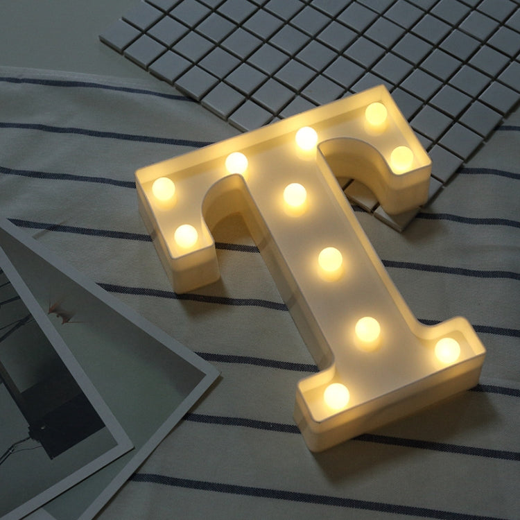 Dry Battery Powered Warm White Standing Hanging LED Holiday Light, A, N, B, O, C, P, D, Q, E, R, F, T, G, U, I, V, J, W, K, X, L, M, Z