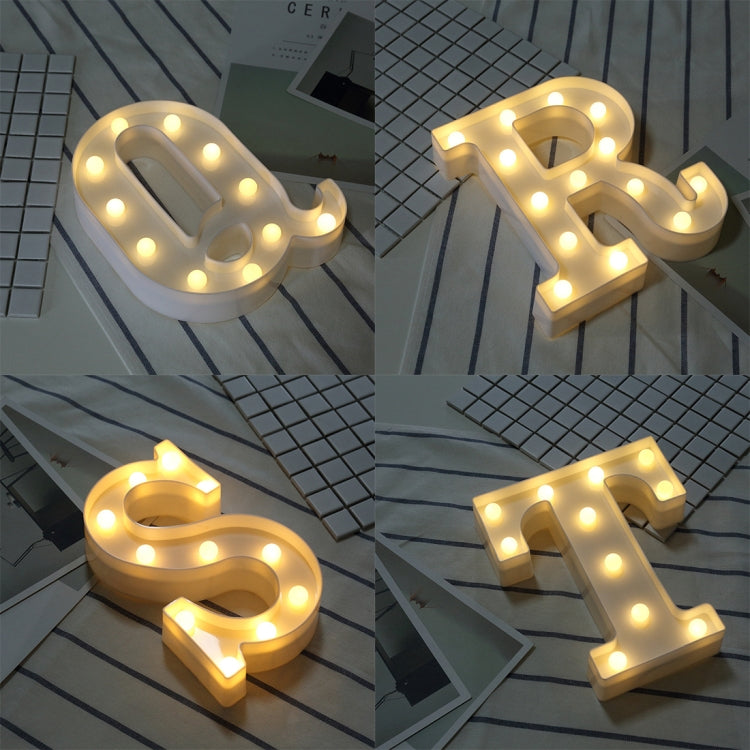Dry Battery Powered Warm White Standing Hanging LED Holiday Light, A, N, B, O, C, P, Q, D, R, E, F, G, T, U, I, V, J, W, K, X, L, M, Z