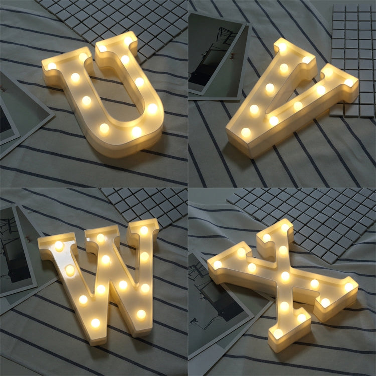 Dry Battery Powered Warm White Standing Hanging LED Holiday Light, A, N, B, O, C, P, Q, D, R, E, F, G, T, U, I, V, J, W, K, X, L, M, Z