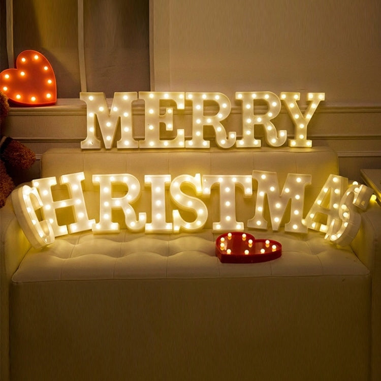 Dry Battery Powered Warm White Standing Hanging LED Holiday Light, A, N, B, O, C, P, Q, D, R, E, F, G, T, U, I, V, J, W, K, X, L, M, Z