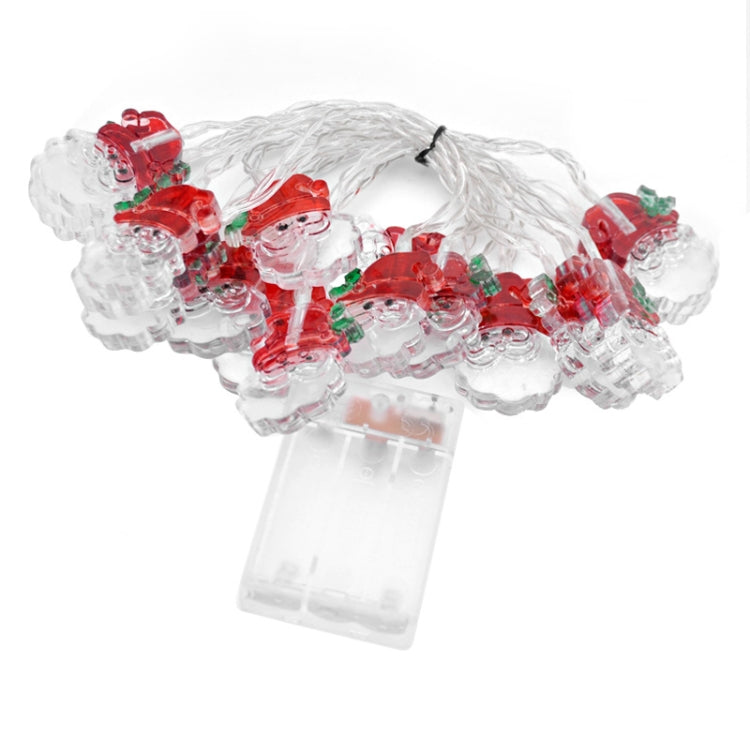 2m 10 Lights Santa Claus LED Decorative Light String, 2m 10 Lights Santa Claus