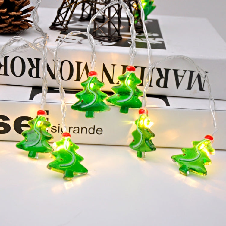 2m 10 Lights Santa Claus LED Decorative Light String, 2m 10 Lights Santa Claus