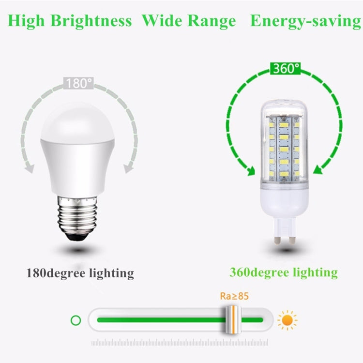 G9 3.5W 36 LEDs SMD 5730 LED Corn Light Bulb, AC 110-220V, AC 110-220V