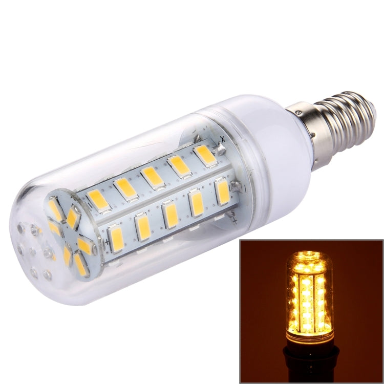 E14 3.5W 36 LEDs SMD 5730 LED Corn Light Bulb, AC 12-80V, AC 12-80V, AC 18-20V
