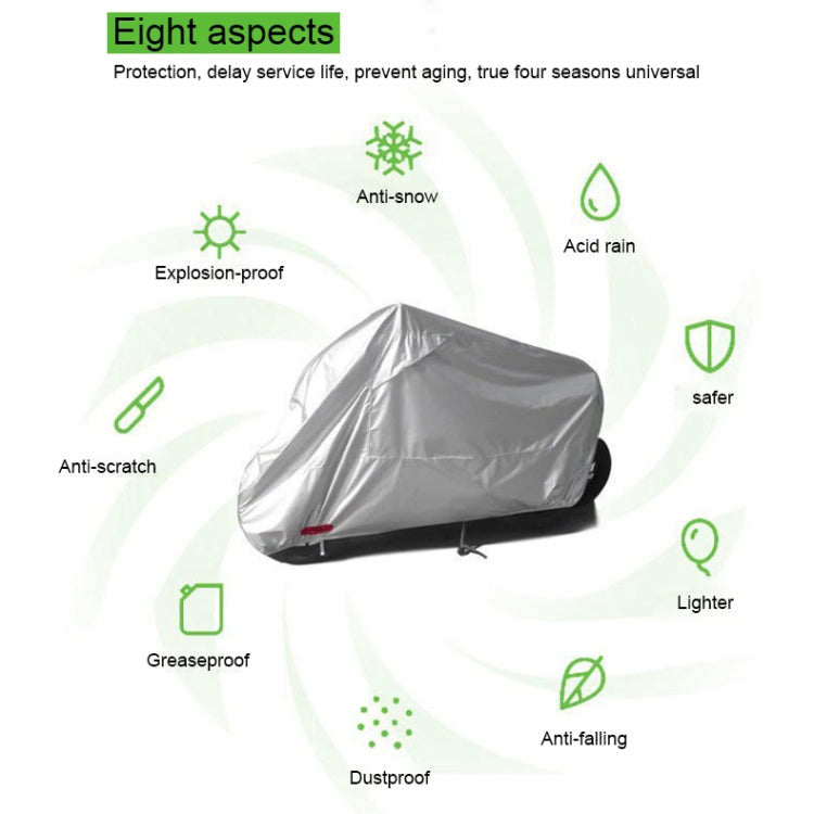 210D Oxford Cloth Motorcycle Electric Car Rainproof Dust-proof Cover, Size: XXXL, Size: XXXL