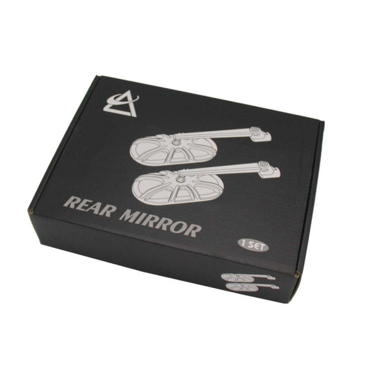 Motorcycle Side Mirror CNC Aluminum Alloy Carbon Fiber Reflective Rearview Mirror, M-RM005