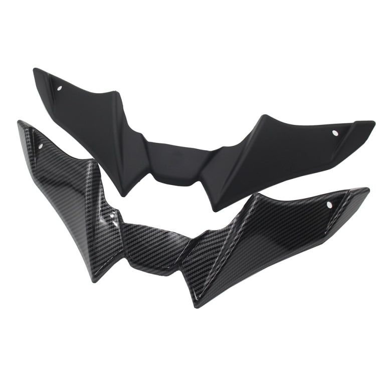 For Yamaha MT-09 2021-2023 Motorcycle Sport Downforce Naked Forntal Spoilers Aerodynamic Wing Deflector, MO-TF009 (Black), MO-TF009 (Carbon