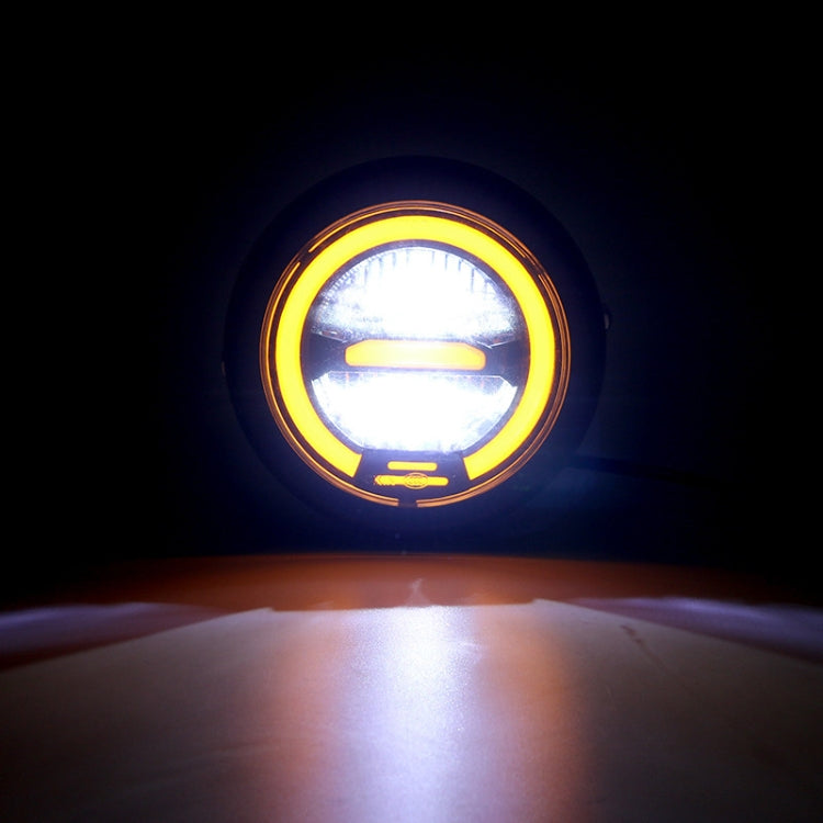 Motorcycle 5.75 inch Harley Headlight Retro Lamp LED Light Modification Accessories, Retro Lamp LED Light