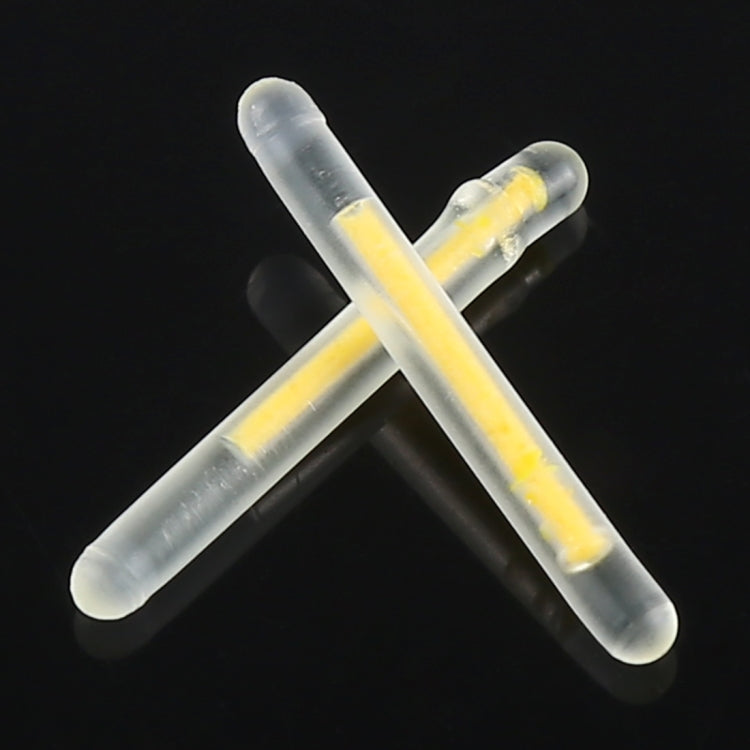 10 Packs OCEAN SUN Ultrafine Luminous Float Night Fishing Light Stick, Visibility: 15m, Size: 2.2 x 20mm, Ultrafine, Visibility: 15m