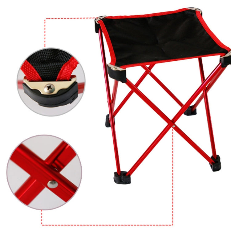 Outdoor Portable Folding Camping Chair Light Fishing Beach Chair Aluminum Folding Chair, 19 x 18 cm