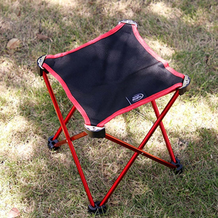 Outdoor Portable Folding Camping Chair Light Fishing Beach Chair Aluminum Folding Chair, 19 x 18 cm