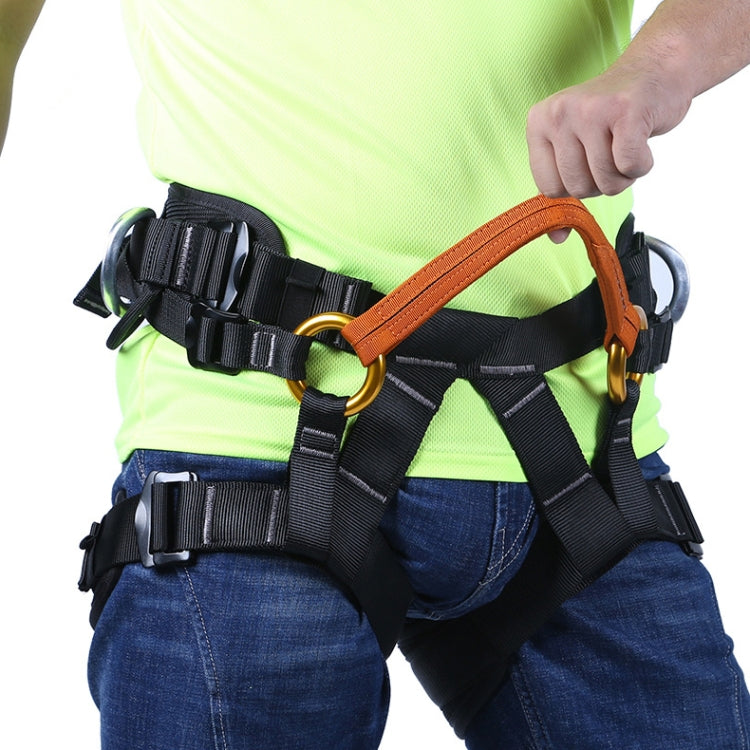 XINDA XDA9519 Outdoor Polyester High-strength Wire Downhill Seat Belt for Climbing Trees