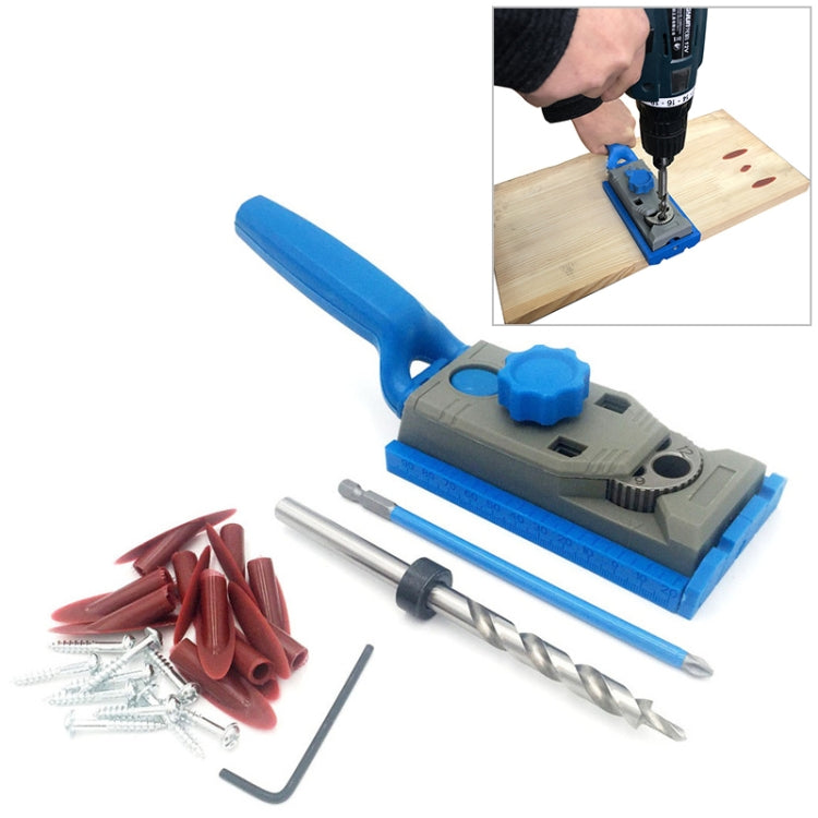 Plastic Angular Oblique Woodworking Hole Locator Set with Scale Marking , Woodworking Hole Locator