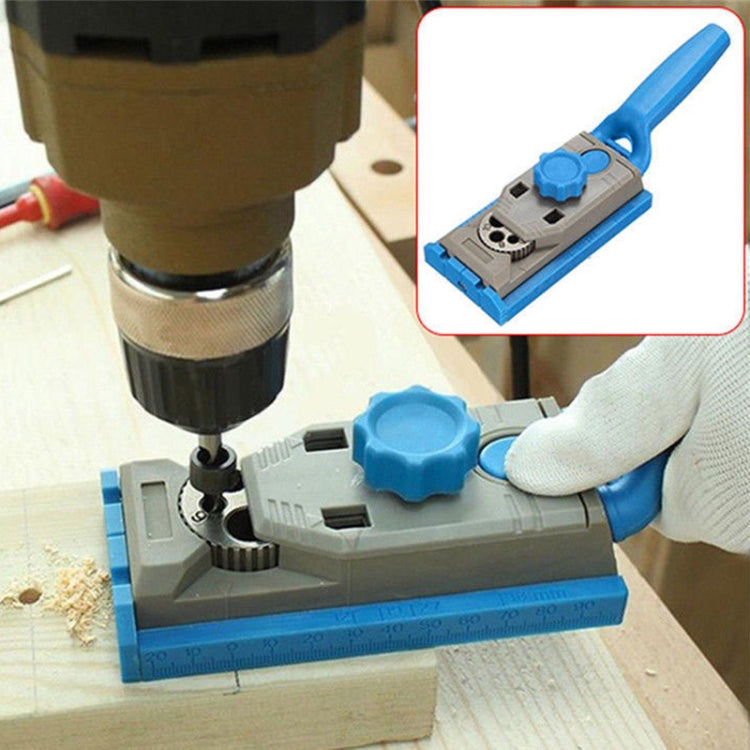Plastic Angular Oblique Woodworking Hole Locator Set with Scale Marking , Woodworking Hole Locator