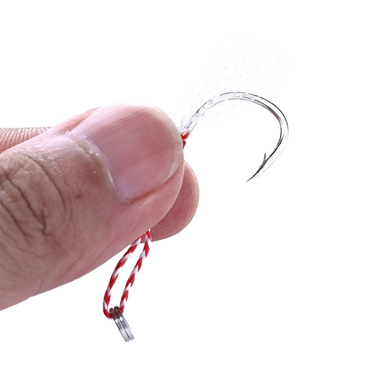 5pcs / Pack HENGJIA 14# Tied Wire Iron Hook Deep Sea Fishing Hook, 14#