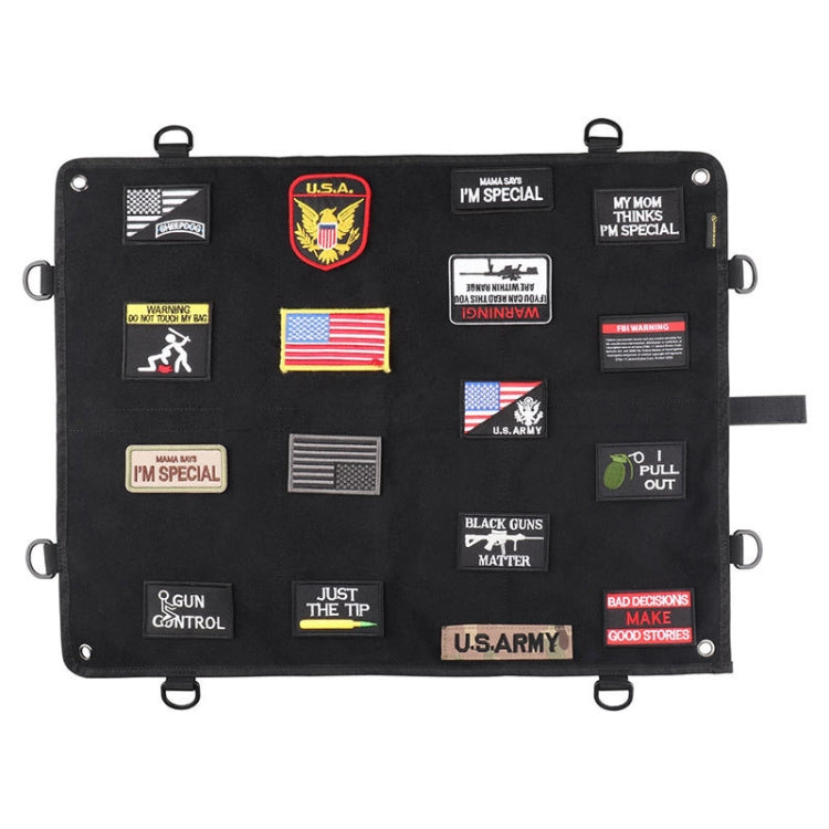 KOSIBATE CL-126 Velcro Badge Storage Board with Hook