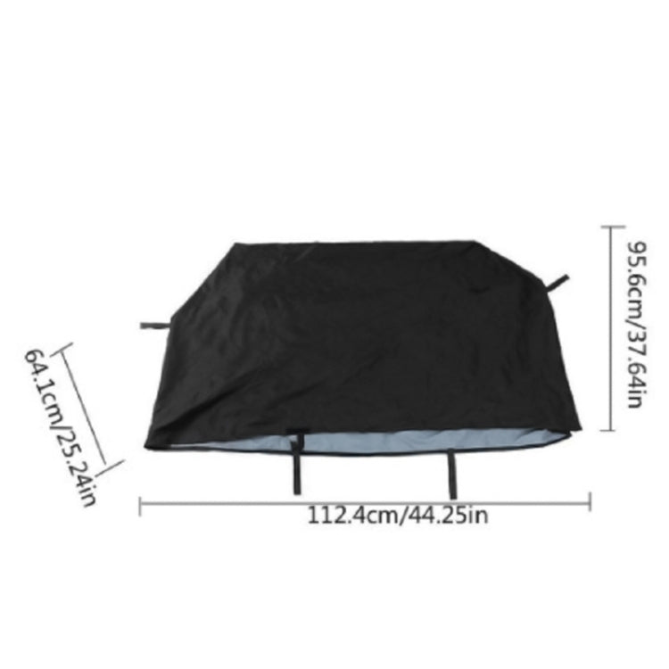 Outdoor Garden BBQ Grill Waterproof and Dustproof Cover, Size:112.4x64.1x95.6cm