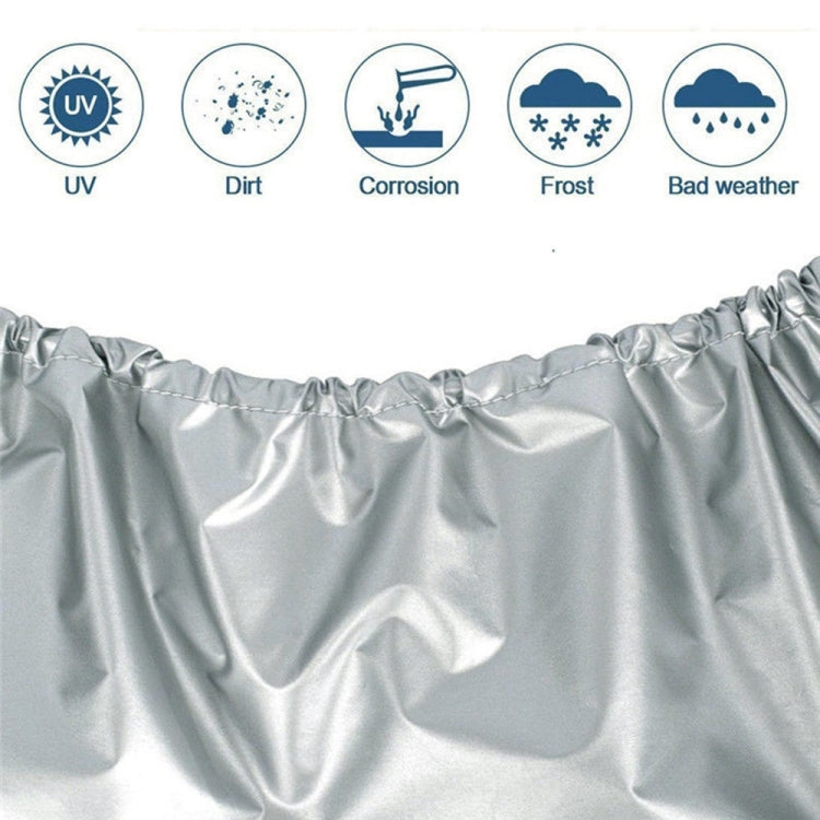 4PCS 210D Oxford Cloth RV Caravan Tire Dustproof and Waterproof Cover For 27-29 inch, Caravan Tire Cover