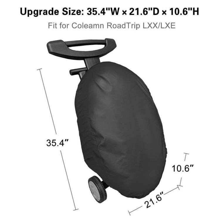 600D Portable BBQ Grill Waterproof and Dustproof Protective Cover, 600D