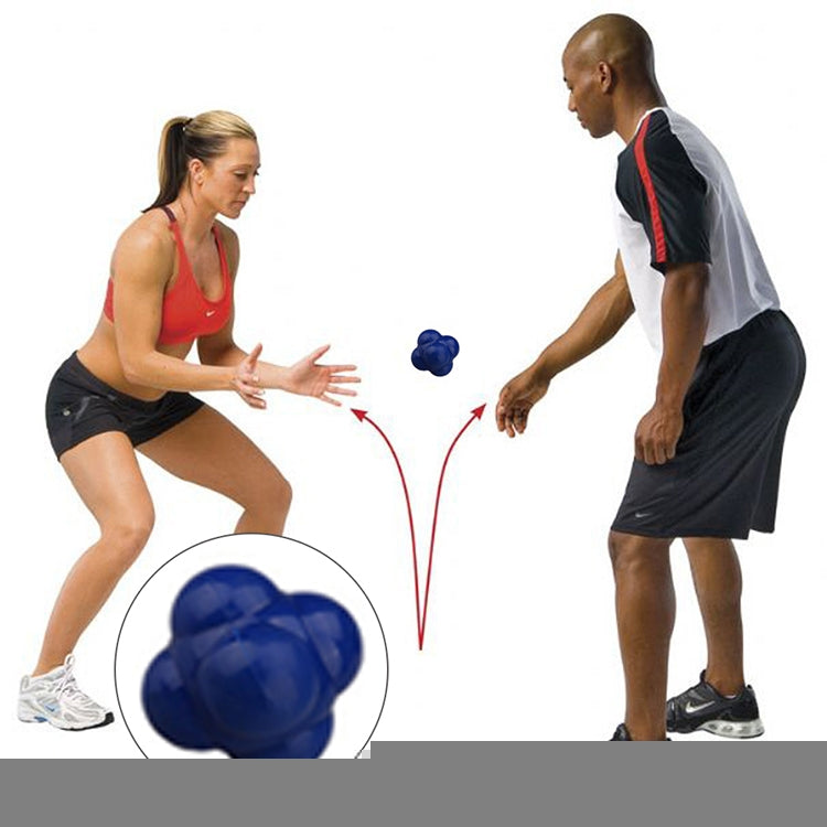 Hexagonal Reaction Ball Quickness and Agility Training Ball, Training Hand and Eye Coordination