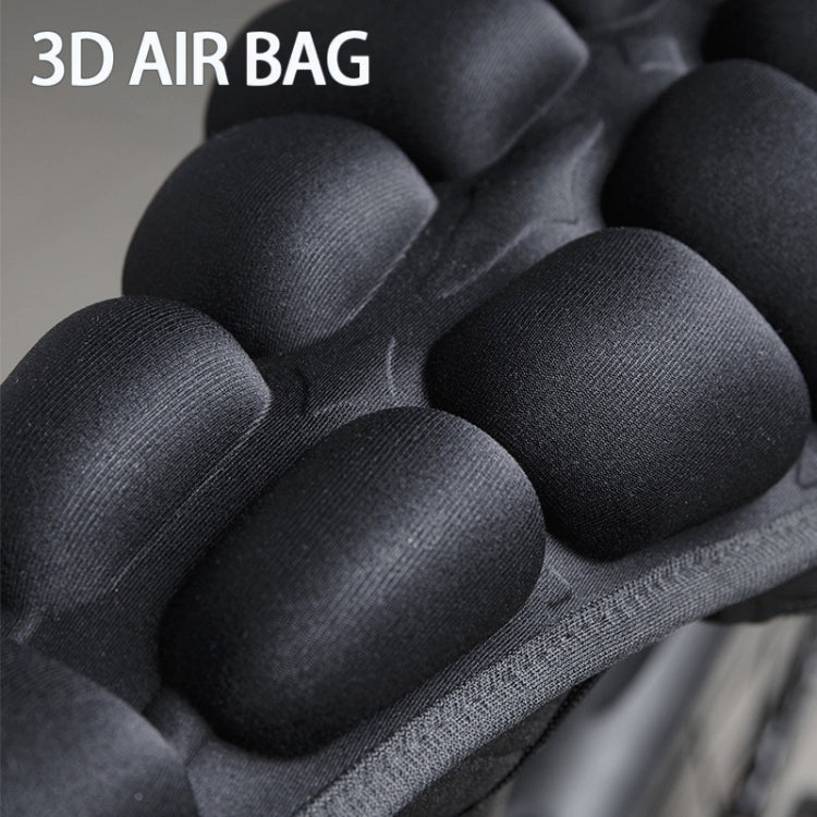 BC-203 2.0 M Size Bicycle Foldable Inflatable Airbag Cushion Seat Cover with Inflator, BC-203 2.0 M