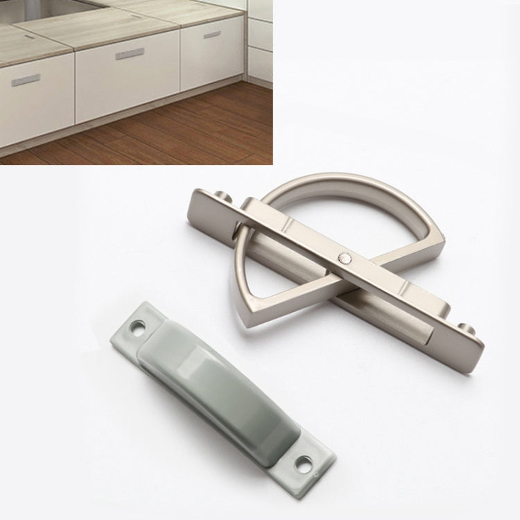 Tatami Platform Handle Simple Drawer Invisible Handle, With Back Cover