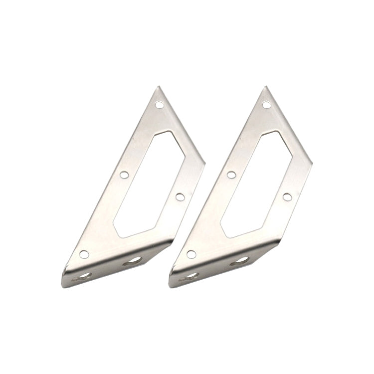 5 PCS Stainless Steel Multifunctional Angle Code 90 Degree Fixed Angle Iron, Specification: M, M 5 PCS