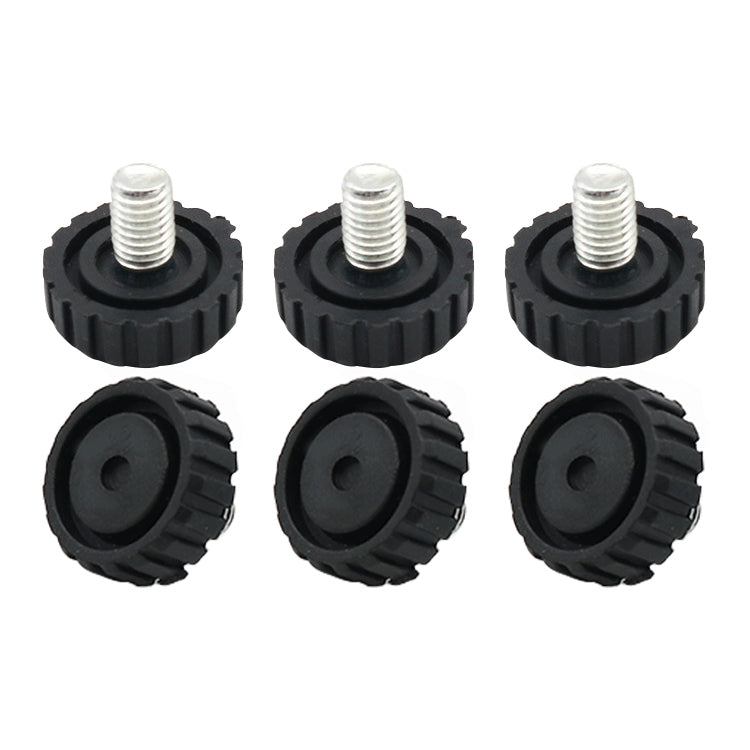 70 PCS Adjustable Foot Pad Furniture Screw Support Stub, M8x13, M8x13