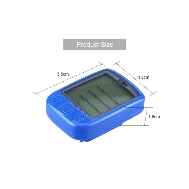 SUNDING 563A Bike Bicycle Waterproof Wired LCD Screen Luminous Mileage Speedometer Odometer, Chinese Version, 563A, Chinese Version